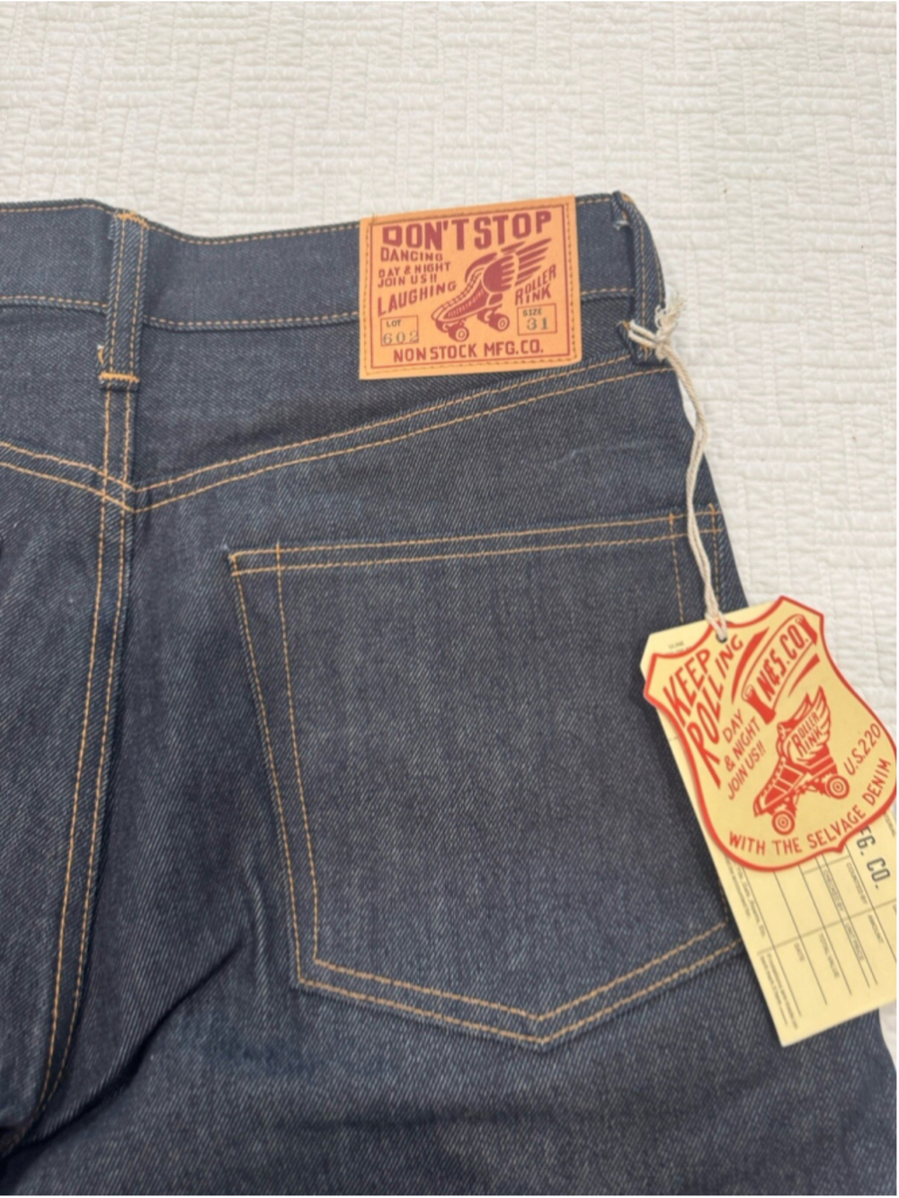 Lot 602 1969 Model Selvedge Denim Jeans Non Stock Bronson 100% Cotton 31x32 - Picture 13 of 14